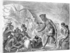 Captain Smith rescued by Pocahontas, 1607 by Asa Coolidge (after) Warren