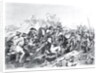Battle of Saratoga - General Arnold Wounded in the Attack on the Hessian Redoubt, 17th October 1777 by American School