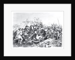 Battle of Saratoga - General Arnold Wounded in the Attack on the Hessian Redoubt, 17th October 1777 by American School