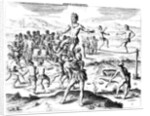Various Indian Games by Jacques Le Moyne