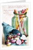 Christmas Sweets, Victorian postcard by English School