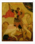 St. George slaying the Dragon by School Russian