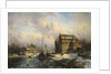 Winter Scene, 1851 by Charles-Henri-Joseph Leickert