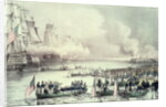 Landing of the American Force at Vera Cruz, under General Scott, March 1847 by N. and Ives J.M. (1824-95) Currier