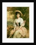 Mrs. Stuart M. Samuel as Phyllida, The Shepherdess by Samuel Luke Fildes