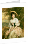 Mrs. Stuart M. Samuel as Phyllida, The Shepherdess by Samuel Luke Fildes