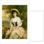 Mrs. Stuart M. Samuel as Phyllida, The Shepherdess by Samuel Luke Fildes
