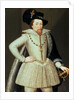 James I king of England half-length portrait by John de the Elder Critz