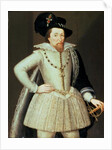 James I king of England half-length portrait by John de the Elder Critz