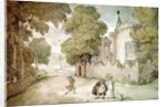 Strawberry Hill by Thomas Rowlandson