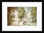 Strawberry Hill by Thomas Rowlandson