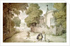Strawberry Hill by Thomas Rowlandson