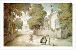 Strawberry Hill by Thomas Rowlandson