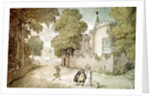 Strawberry Hill by Thomas Rowlandson