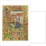 Codex Ser Nov 2599 f. 39v The Birth of Christ by German School