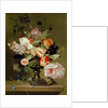 Still life with flowers by Marie Geertruida Snabille