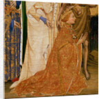 Richard II Presented to the Virgin and Child by his Patron Saint John the Baptist and Saints Edward and Edmund, c.1395-99 by Master of the Wilton Diptych