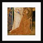 Richard II Presented to the Virgin and Child by his Patron Saint John the Baptist and Saints Edward and Edmund, c.1395-99 by Master of the Wilton Diptych