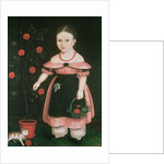 Little Girl in Lavender, c.1840 by John Bradley