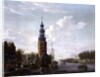 View of Amsterdam with the Montelbaanstower on the Oude Schans, 1777 by Isaak Ouwater
