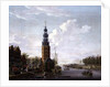 View of Amsterdam with the Montelbaanstower on the Oude Schans, 1777 by Isaak Ouwater