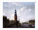 View of Amsterdam with the Montelbaanstower on the Oude Schans, 1777 by Isaak Ouwater