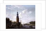 View of Amsterdam with the Montelbaanstower on the Oude Schans, 1777 by Isaak Ouwater