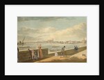 View towards Westminster from the Terrace of Somerset House by Paul Sandby