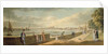 View towards Westminster from the Terrace of Somerset House by Paul Sandby