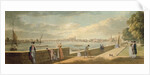 View towards Westminster from the Terrace of Somerset House by Paul Sandby