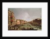 A Regatta on the Grand Canal by Antonio Canaletto