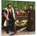 The Ambassadors, 1533 by Hans Holbein the Younger