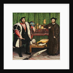 The Ambassadors, 1533 by Hans Holbein the Younger