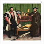 The Ambassadors, 1533 by Hans Holbein the Younger