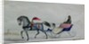 Horse Drawn Sleigh by School Russian