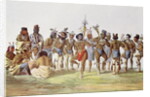 War Dance of the Sauks and Foxes by American School