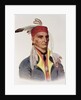 Shin-ga-ba W'Ossin or 'Image Stone', a Chippeway Chief, 1826 by James Otto Lewis