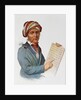 Se-quo-yah or George Guess, 1828 by Charles Bird King