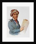 Se-quo-yah or George Guess, 1828 by Charles Bird King