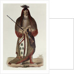 Wa-Na-Ta or 'The Charger', Grand Chief of the Sioux or Dakota Indians, painted 1926 by Charles Bird King