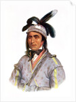 Opothle-Yoholo, a Creek Chief, 1825 by Charles Bird King