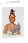 Keesheswa or 'the Sun', a Fox Chief, c.1837 by Charles Bird King