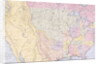 Map showing the localities of the Indian tribes of the US in 1833 by George Catlin