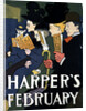 Harper's February, 1897 by Edward Penfield