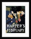Harper's February, 1897 by Edward Penfield