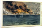 Bombardment of Fort Sumter, Charleston Harbour, 12th & 13th April 1861, pub. by Currier & Ives by American School