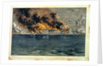 Bombardment of Fort Sumter, Charleston Harbour, 12th & 13th April 1861, pub. by Currier & Ives by American School