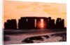 Stonehenge, Winter Solstice by Anonymous