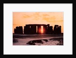 Stonehenge, Winter Solstice by Anonymous