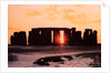Stonehenge, Winter Solstice by Anonymous
